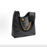 CHANEL 25P Lambskin Gold-Tone Hardware HOBO Shoulder Bag - Image 3
