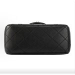 CHANEL 25K FW25 Black Quilted Lambskin Gold-Tone Ball Chain Shoulder Bag - Image 4