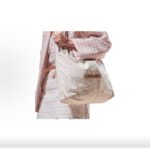 CHANEL 22 Bag White Smooth Calfskin Tote Shoulder Bag - Image 8