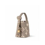 LOUIS VUITTON All In BB Elephant Grey Leather - Top Handle & Shoulder Bag - Image 4