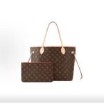 LOUIS VUITTON Neverfull MM Monogram Tote Bag Red Lining - Shoulder Bag - Image 5
