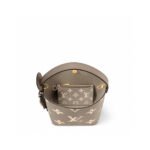 LOUIS VUITTON All In BB Elephant Grey Leather - Top Handle & Shoulder Bag - Image 6