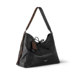 LOUIS VUITTON CarryAll Dark MM Black Lambskin - Shoulder & Crossbody Bag - Image 4