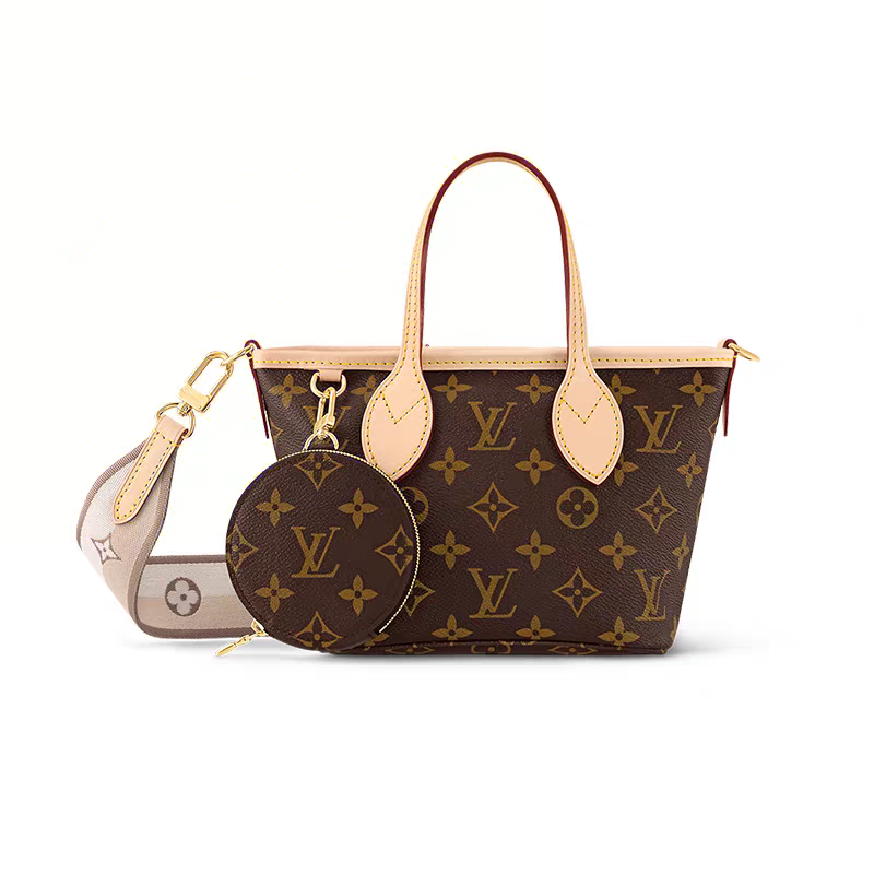 微信图片_20260204111141 LV Monogram Neverfull BB Coated Canvas Tote Bag - Image 1