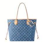Louis Vuitton Denim Neverfull MM Tote Bag