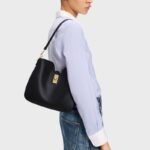 Celine Black Small Camille 16 Soft Calfskin Hobo Bag - Image 2
