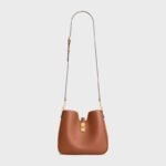 Celine Tan Small Camille 16 Soft Calfskin Hobo Bag - Image 5