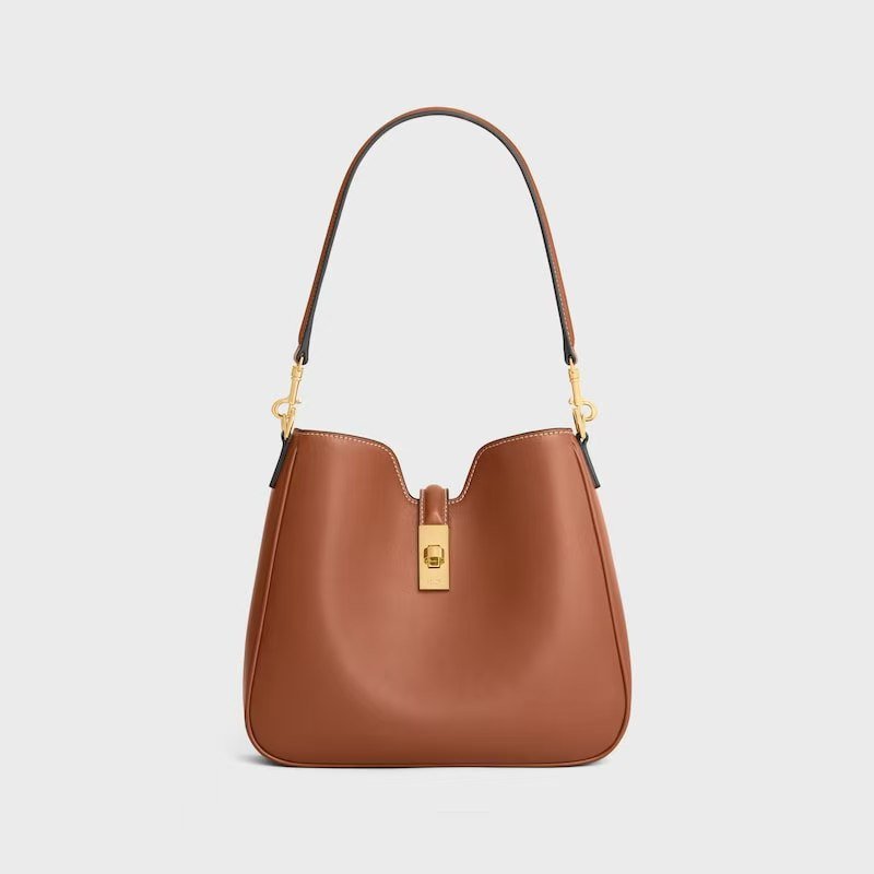 微信图片_20260205130057 Celine Tan Small Camille 16 Soft Calfskin Hobo Bag - Image 1
