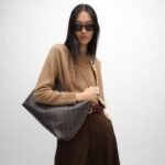 Celine Tan Soft Shopper Triomphe Canvas Shoulder Crossbody Tote - Image 3