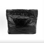 CHANEL 22 Bag Black Smooth Calfskin Silver-Tone Hardware Tote Shoulder Bag - Image 3