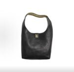 CHANEL 25P Lambskin Gold-Tone Hardware HOBO Shoulder Bag