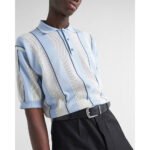 PRADA Black Reversible Belt, Saffiano & Soft Leather - Image 2