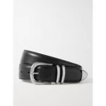 THE ROW Women's Black Vintage Leather Belt, 3cm