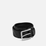 Bottega Veneta Men's Intreccio Calfskin Belt 3.5cm