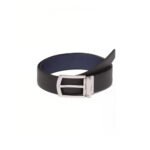 PRADA Black Reversible Belt, Saffiano & Soft Leather