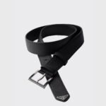PRADA Men's 3.3cm Leather Belt - Image 3