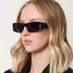 YSL Unisex SLM140 Sunglasses Black - Image 2