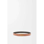 LOEWE Smooth Calfskin Reversible Anagram Belt 2.8CM