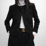 CELINE TRIOMPHE Buckle Two‑sided Belt, 2.5CM - Image 3