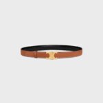 CELINE TRIOMPHE Buckle Two‑sided Belt, 2.5CM - Image 4