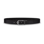 Louis Vuitton Signature Check Embossed Cowhide Leather Belt M6451F - Image 4