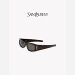 YSL Unisex SLM140 Sunglasses Black - Image 3