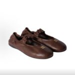 Miu Miu Nappa Lambskin Round-toe Ballet Flats