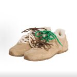 Miu Miu × New Balance 530 SL Bleached Leather Sneakers - Image 2