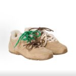 Miu Miu × New Balance 530 SL Bleached Leather Sneakers
