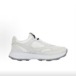 Miu Miu × New Balance Mesh & Leather Dad Sneakers, 4.5cm Heel