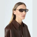 Bottega Veneta Knot Cat-Eye Sunglasses - Image 4