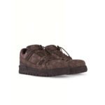 LV Trainer Maxi brown calfskin drawstring low-top sneaker