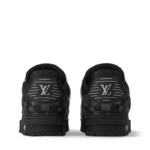 LV Trainer Low-Top Black Damier Sneakers - Image 5