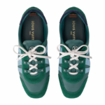 LV Lamb Suede & TPU Ballet Sneakers 1AHNDY GREEN - Image 4