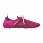 LV Sneakerina Lamb Suede & TPU Ballet Sneakers 1AHNEE PINK - Image 3