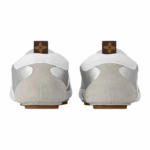LV Sneakerina Lamb Suede & TPU Ballet Sneakers 1AHOJD Silver - Image 5