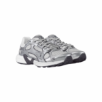 LV Olympia 1AHOI1 Women’s Sneakers, Mesh & Silver Leather