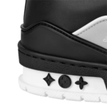LV Trainer Low-Top Lace-Up Sneaker Suede & Calfskin 1AAHS3 - Image 4