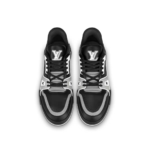 LV Trainer Low-Top Lace-Up Sneaker Suede & Calfskin 1AAHS3 - Image 2