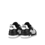 LV Trainer Low-Top Lace-Up Sneaker Suede & Calfskin 1AAHS3 - Image 3